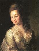 Levitsky, Dmitry Portrait of Maria Dyakova Sweden oil painting reproduction